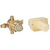 Grohe 34 331 Grohtherm 1 / 2温度調節rough-inバルブ1 / 2インチNPT接続、 0.5 Inch 34331000 1