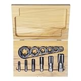 Irwin Industrial Tools 1920 Tap and Hex Rethreading Die Set, 12-Piece [並行輸入品]