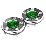 スコッティ キャメロン バター用ウェイト クローバー模様 ウェイト2個 10g 15g 20g 25g 30g 40g (35g, 緑)