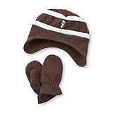 Wonderkids幼児ボーイズフリース帽子&ミトン – Football