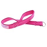 Perfk 全2色　ベビーカー リスト ストラップ　ベビーカー 安全リストストラップ　便利　約40x2.4cm - ピンク