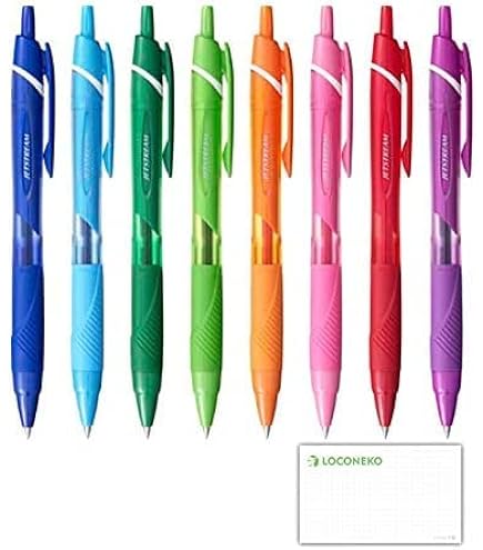 Amazon | 三菱鉛筆 ジェットストリーム0・38カラー軸5本