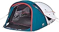 QUECHUA (ケシュア) テント ワンタッチテント ポップアップテント 簡単設営 広々空間 コンパクト 2 SECONDS FRESH&BLACK XL 3人用