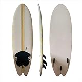 Funktion ソフトボード フィッシュボード 木目調ストリンガーモチーフ 6'2イエローデザイン(SOFT-600-MYEL-FT)西濃運輸の営業所止め