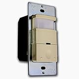 Enerlites DWOS-I Decorator Passive Infrared Wall Switch Occupancy Sensor, Title 24, Ivory [並行輸入品]