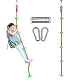 TL Toys 5つKnotted Climbing Ppロープfor Kidsグリーン
