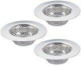 VIPホームEssentials Heavy Duty Endurance Sink Strainer – large-2 – 1 / 2 to 4 – 1 / 2 – 3パック