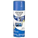 Rust-Oleum 249062 Painter's Touch Multi Purpose Spray Paint, 12-Ounce, Satin Wildflower Blue [並行輸入品]