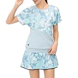 [ルコック] テニス 半袖Tシャツ 2wayゲームシャツ レディス M レディス ブルー