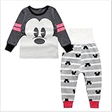 (ビグッド)Bigood 子供服 上下 2点セット 可愛い 男の子 女の子 Ｔシャツ＋ロングパンツ 上下 セットアップ カジュアル（タイプG・110）