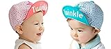 (セドン) Cedon ベビー 帽子 男の子 女の子 新生児 赤ちゃん 春 夏 つば付き キッズ 日よけ uvカット 紫外線 日焼け 防止 対策 (2点セット (星 ピンク + ブルー)