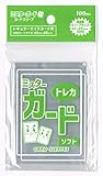 ミスターガード スリーブ64/89mm【ラージ/ソフト】1パック (1パック100枚入りトレカ用インナースリーブ) トレーディングカード(1)