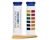 マイクロエッセンシャル pH試験紙 ブックタイプ ボトル入 測定領域1～12 1個(100枚入) 165/1-12