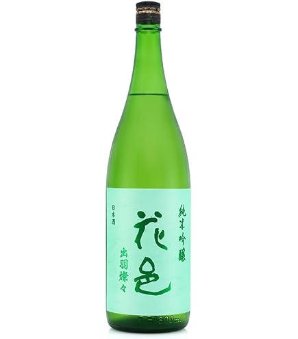 Amazon.co.jp: 花邑 純米吟醸 生 秋田酒こまち はなむら 1800ml : 食品
