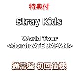 【特典付】 Stray Kids World Tour dominATE JAPAN 【 通常盤 初回仕様 】(Blu-ray)【特典:オリジナルB3ポスター(集合絵柄1種)丸めて同梱】
