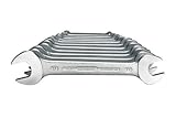 GEDORE 6077890 Double Open-Ended Wrench Set, 6-32mm Width (12 Pieces) [並行輸入品]