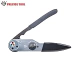 Precisetool NPOK-2M 圧着範囲（AWG/mm²）:11(4.0)-24(0.2) コンタクトピン用４インデント手動工具 簡易圧着 端子のかしめ機能ペンチ