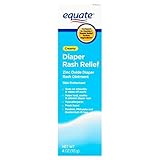EquateクリーミーDiaper Rash Relief酸化亜鉛軟膏、4オンス