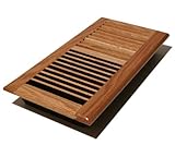 Decor Grates WL614W-N 6-Inch by 14-Inch Wood Wall Register, Natural Oak [並行輸入品]