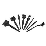 Asixx　8点セット　静電気防止ブラシセット　クリーニングツール　小型　軽量　静電気　PCB　BGAクリーニングツール　静電気除去　帯電防止　清掃用具