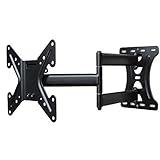 朝日木材加工 テレビ 壁掛け金具 WALL FIT MOUNT 26~43型 ブラック フルモーション FLM-005-BK