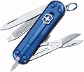 VICTORINOX(ビクトリノックス) クラシック・シグネチャー ブルートランスペアレント アウトドア用マルチツール 11mmx58mm 0.6225.T2