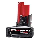 Milwaukee 48-11-2440 M12 REDLITHIUM XC 4.0 Extended Capacity Battery Pack [並行輸入品]