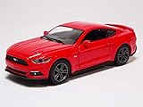 キンスマート フォード マスタング GT(2015) レッド 1/38 ミニカー KT5386