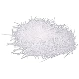 SODIAL(R) 1000本　ホワイト　プラスチックケーブル　ジップタイ締めラップ 60mm x 2mm