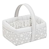 Cambrass Layette Basket (Star Grey) by Cambrass