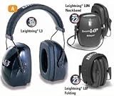 Howard Leight Leightning L3N Black Metal Neckband Noise Blocking Earmuffs by Howard Leight