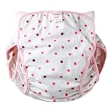 ベビー 新生児 赤ちゃん用品 出産祝いギフト おむつカバー おしめ 布おむつ オムツパンツ 綿製 柔らかい 漏れにくい 通気 透湿性 防臭抗菌 M（2－8ヶ月）