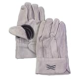 ウイングエース　床革手袋　背縫い（上）マーク入り　フリーサイズ　No.10