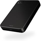 CIO SMARTCOBY SLIMⅡ Wireless2.2 SS10K モバイルバッテリー 半固体 ワイヤレス充電 10000mAh (ブラック) | iPhone対応, Pixel対応, ワイヤレス25W充電, USB-C30W対応, パススル