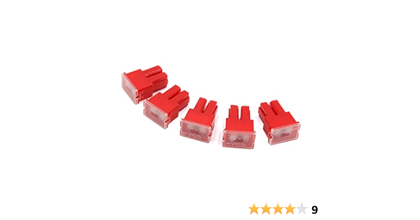 Amazon Uxcell 車用スロー ブロースロットヒューズ 50a 32v パシフィックタイプpalメス 端子 レッド 5個入り ヒューズ 車 バイク