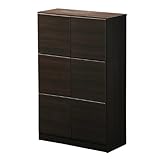 スクエア扉キャビネット スクエアタテ型 ２×３ ブラウン