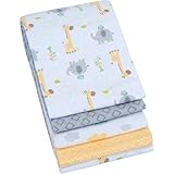 Garanimals 4-Pack Receiving Blanket, Yellow by Garanimals [並行輸入品]