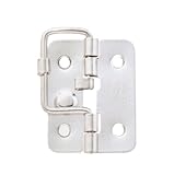 清水 ストロング丁番掛金SA型 ステンレス製 50 ヘッダー付Pmm