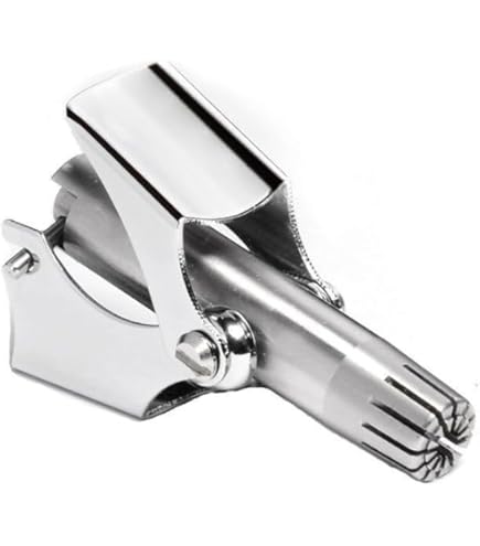 Amazon.co.jp: 鼻毛カッター 回転式 鼻毛切り ステンレス手動式