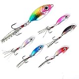 Spotlip 6個セットメタルジグハードベイトビブシンキングジギング釣りルア7g10g15g20gロングショットスイムルアー (15g)