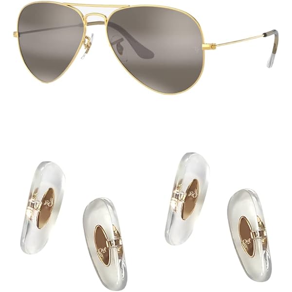 Amazon.co.jp: Hautllaif 交換用ノーズパッド 5組 RayBan