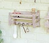 リサイクルウッド　スパイスラック＆フック