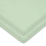 American Baby Company 2 Piece 100% Cotton Value Jersey Knit Fitted Pack and Play Playard Sheet, Cele