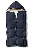 Sweet Mommy 高機能 8WAY フットマフ ブランケット 上質ダウン90％ オーガニックコットン100％裏地 日本製クリップ ベビーカーカバー フットカバー 寝袋 お布団 おんぶ 抱っこ エ