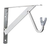 John Sterling RP-0495-CH Heavy Duty Shelf and Rod Bracket, Chrome by John Sterling