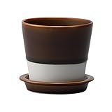 esテーブルポット 飴釉