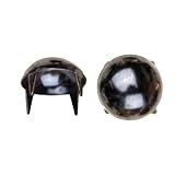長い脚1003パールNailhead、サイズ40、ソリッド真鍮、ブラックニッケル仕上げ、150 Pieces Per Pack