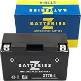 Z BATTERIES バイクバッテリー YT7B-BS・GT7B-4 ユアサ 互換 ZT7B-4 シールド型 AGM 充電済み FT7B-4 ST7B-4 BM7B-4 シグナスX マジェスティ YP250S マジェスティSV マジェスティ Ttr 250R レイド TT 250R