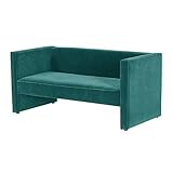 arne ソファー 2人掛け 肘付き 布張り ファブリック リビング プチコンパクトソファ 2P V-1027 ブルーグリーン