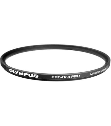 Amazon | OM SYSTEM PRF ZD72 Pro MFT 保護フィルター ブラック